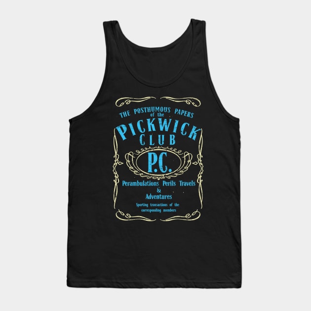 THE PICKWICK CLUB Tank Top by KARMADESIGNER T-SHIRT SHOP